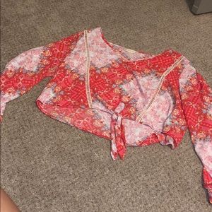 Alter’d state summer bright crop top.